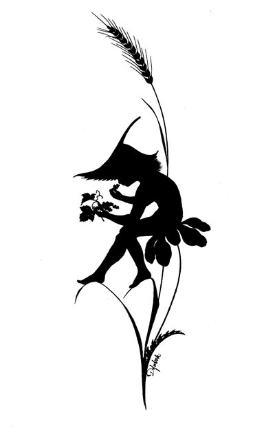 Illustratie voor Gottliche Jugen door Karl Wilhelm Diefenbach